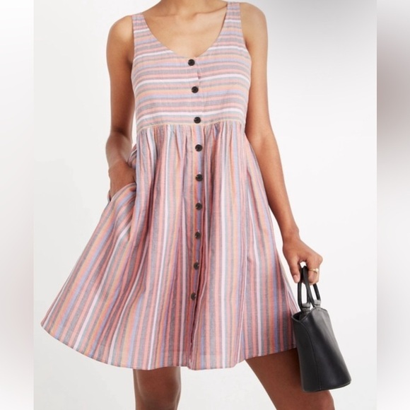 Madewell Dresses & Skirts - MADEWELL SUNDRESS Sleeveless Button front NWT sz XL